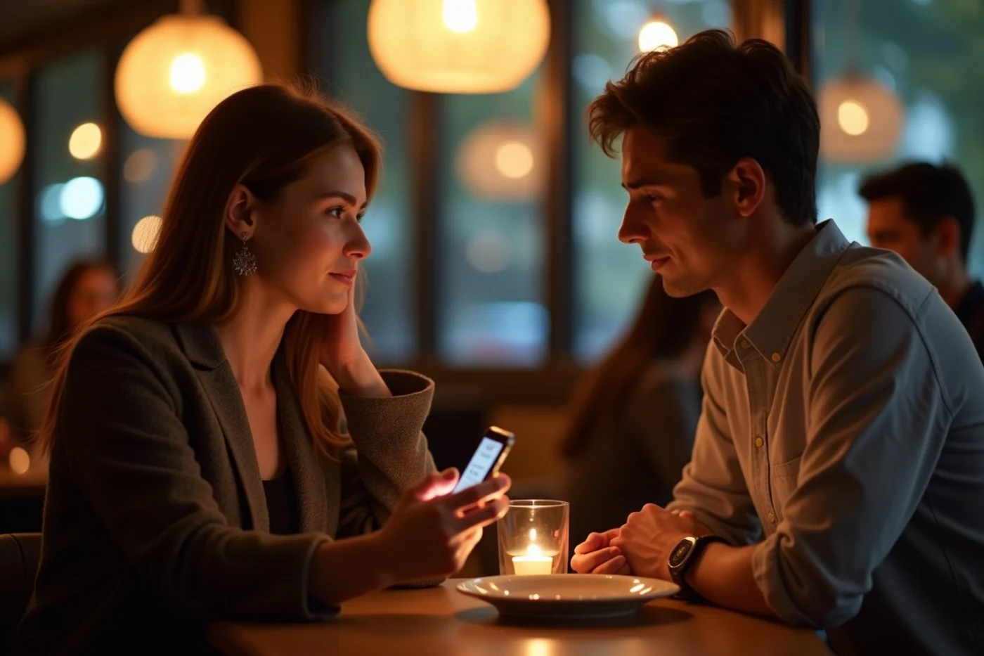 Dating Someone New While You Still Have Contact With Your Ex - editorial photograph