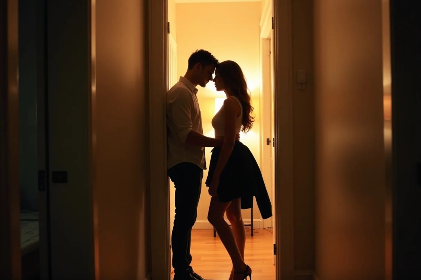 Physical affection, sexual intimacy, and overnight time are separate decisions - supporting editorial photograph
