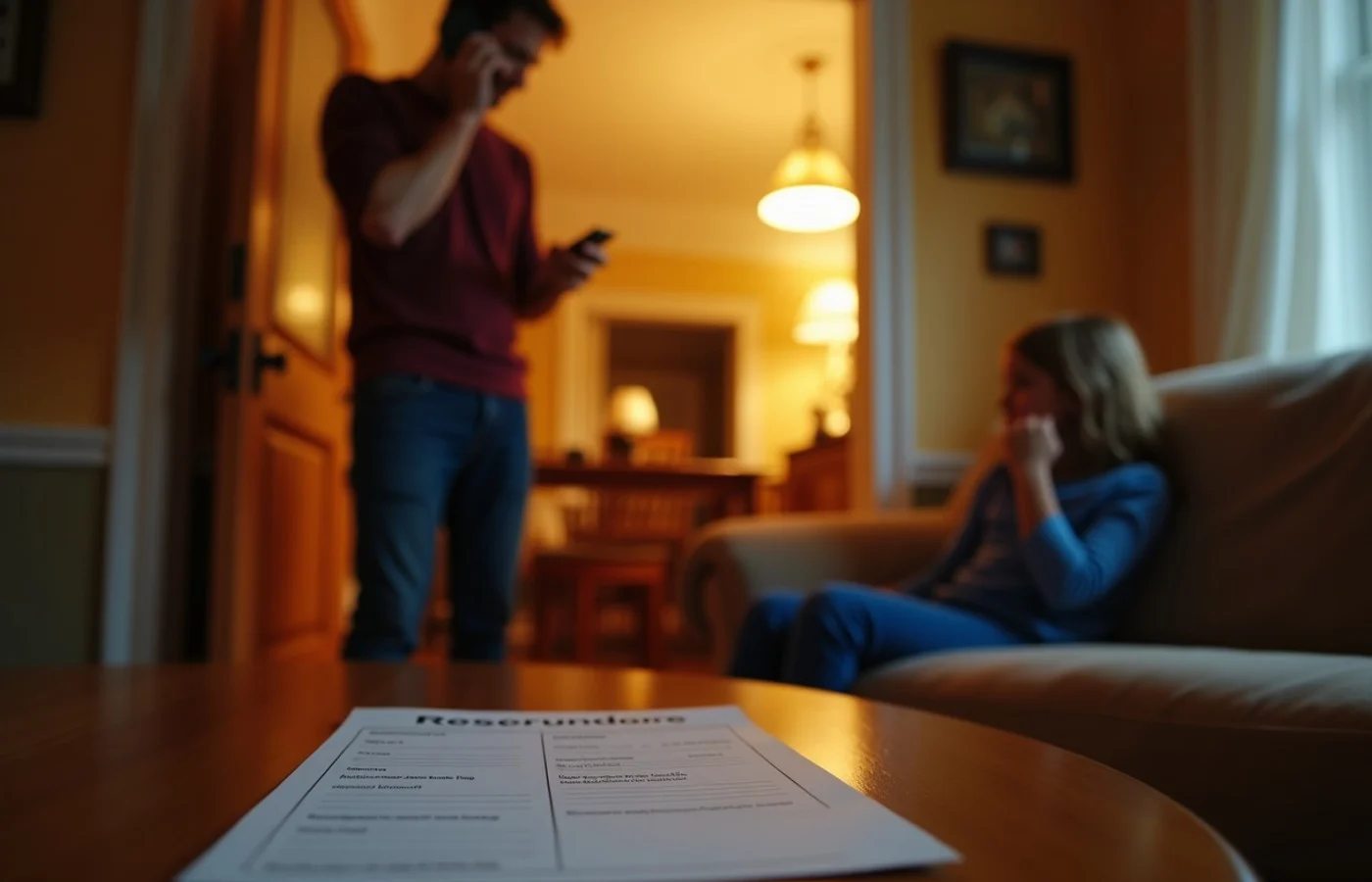 If custody plans change before a date - supporting editorial photograph