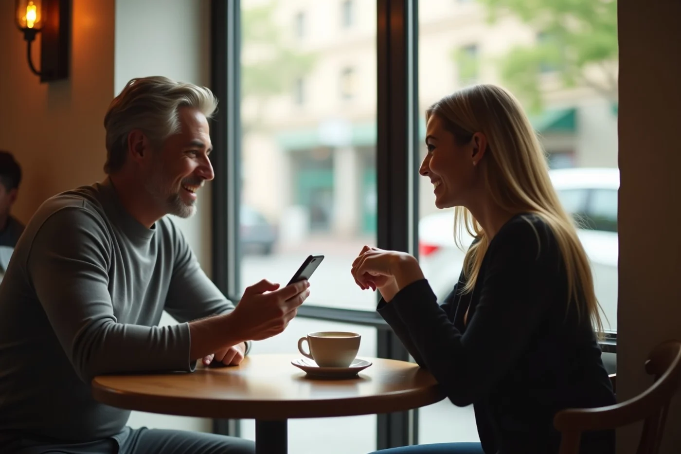 After Two Decades Away, Dating Has a Different Starting Point - supporting editorial photograph