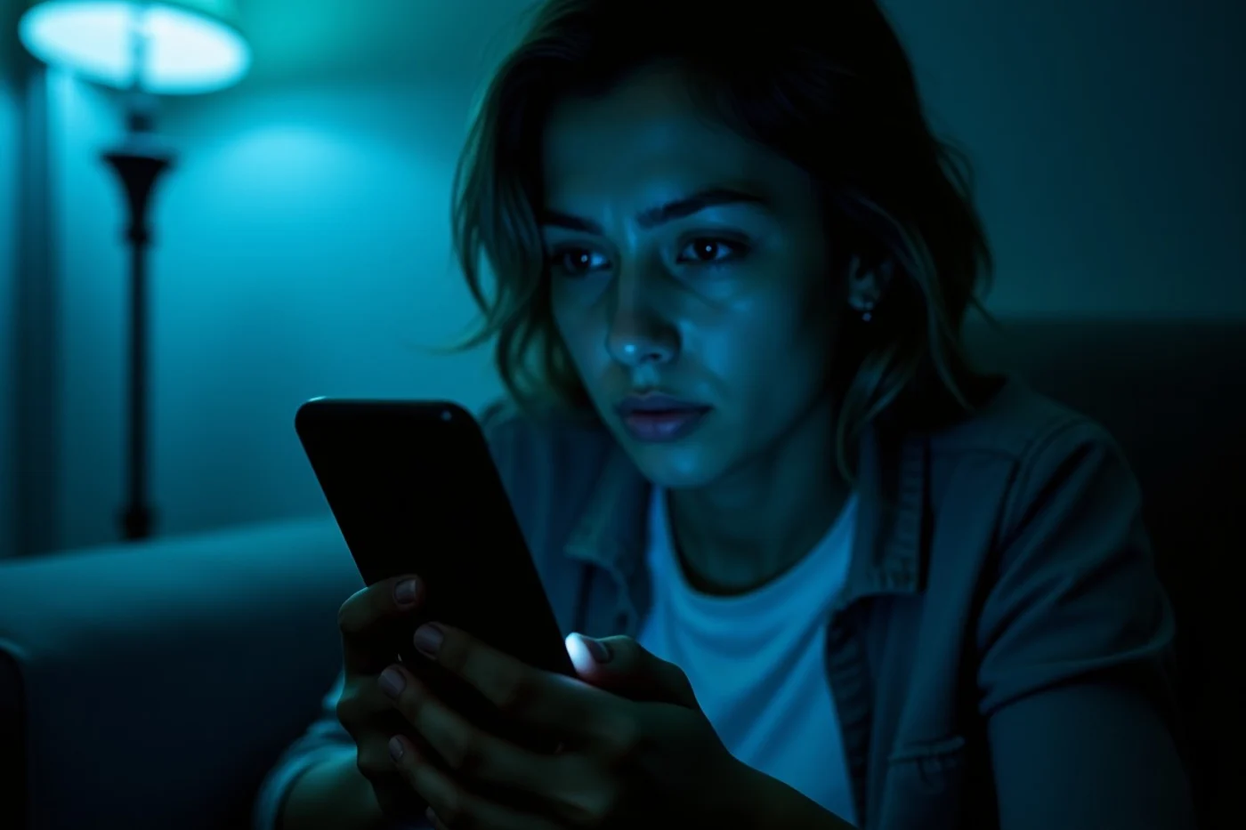 Old communication alarms can outlast the old relationship - supporting editorial photograph