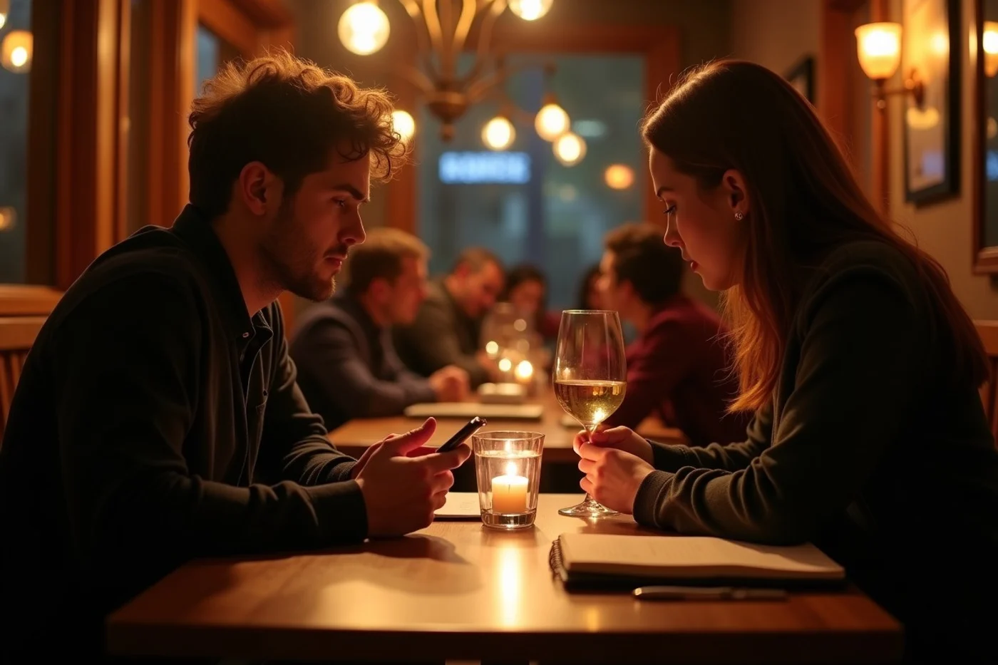 Soon after a breakup, a new connection can take on extra weight - supporting editorial photograph