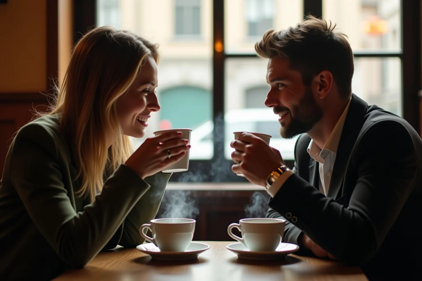 What to Talk About on a First Date After a Breakup - editorial photograph