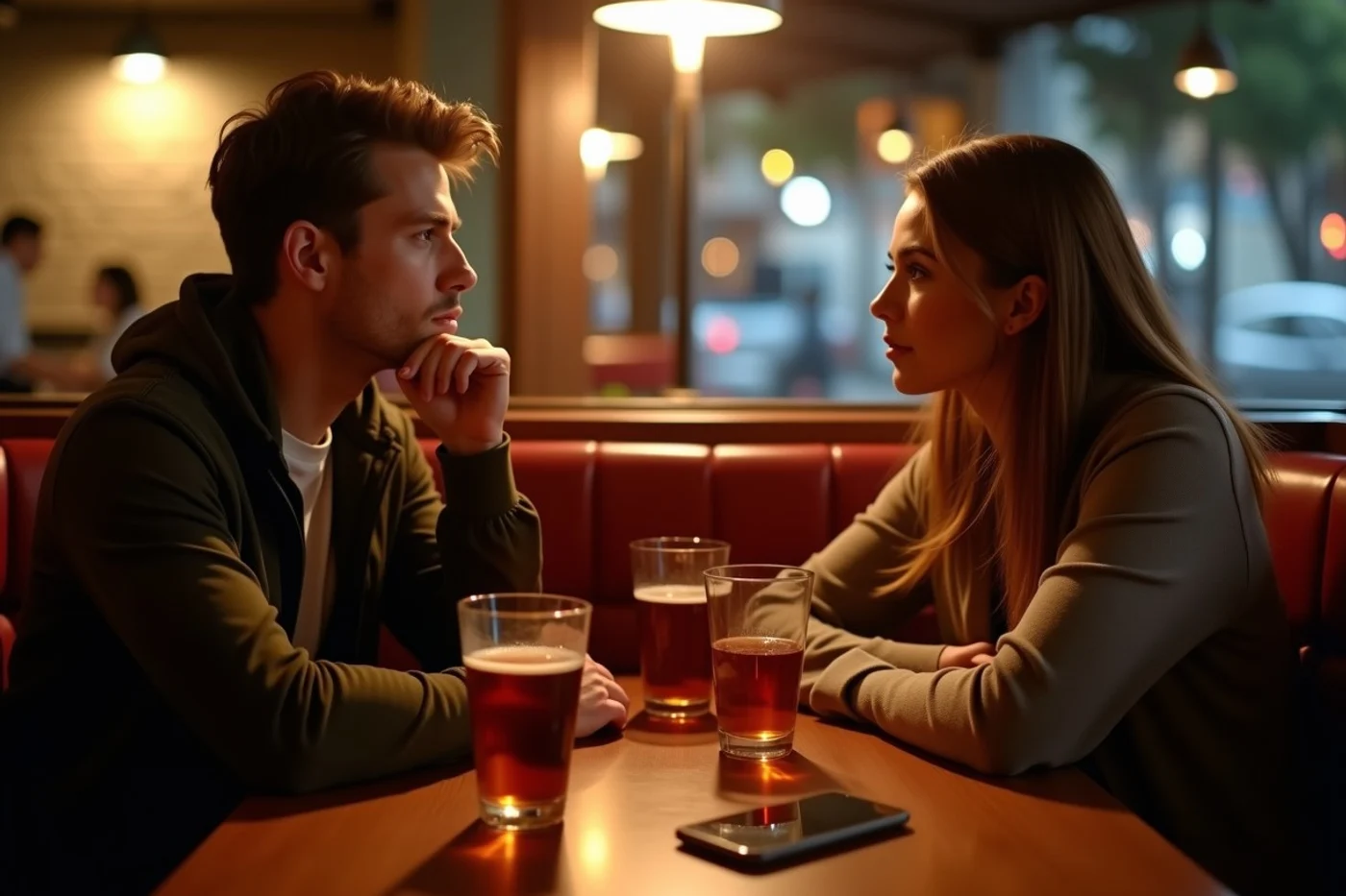 When Should You Tell a New Partner You Still Talk to Your Ex? - editorial photograph