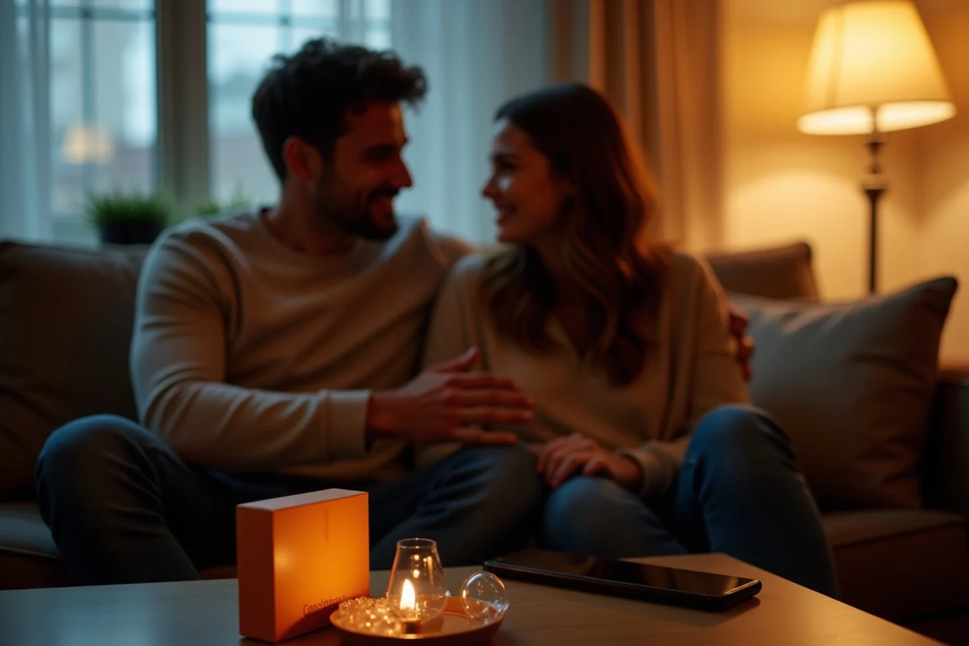 When to Become Intimate After a Long-Term Relationship - editorial photograph